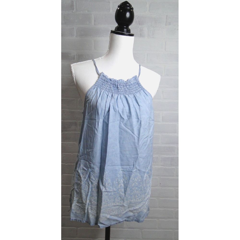 Soho Jeans Sleeveless Blouse Top Size S New York & Company